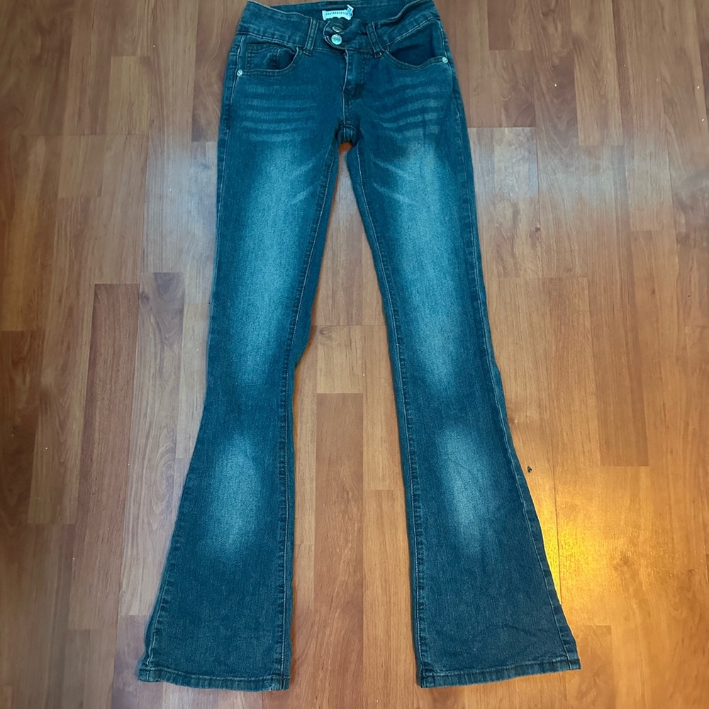 that’s so fetch low rise blue jeans